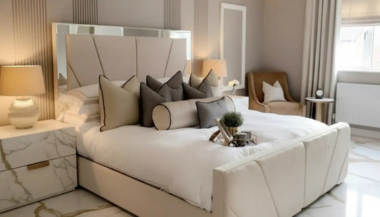 Isla Mirrored Bed Frame – Bespoke Handmade Design