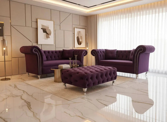 Raphael French Velvet Sofa Range – Timeless Elegance