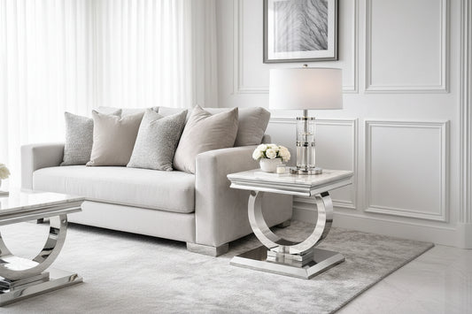 Chelsea Marble Lamp Table