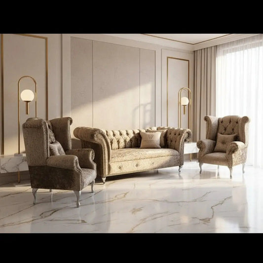 Raphael Crushed Velvet Sofa Range – Bespoke Luxury