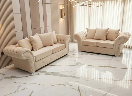 Chelsea Premium French Velvet Sofa Range – Bespoke Luxury