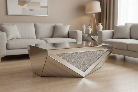 Roma Crushed Diamond Coffee Table