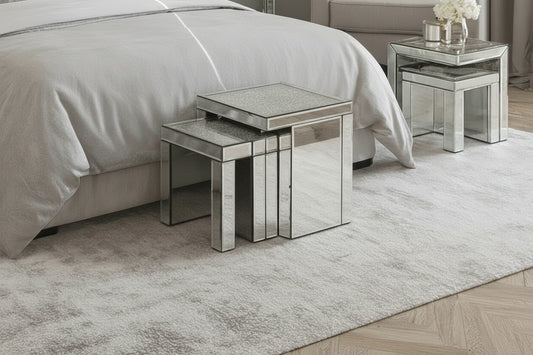 Crushed Diamond Nest of Tables