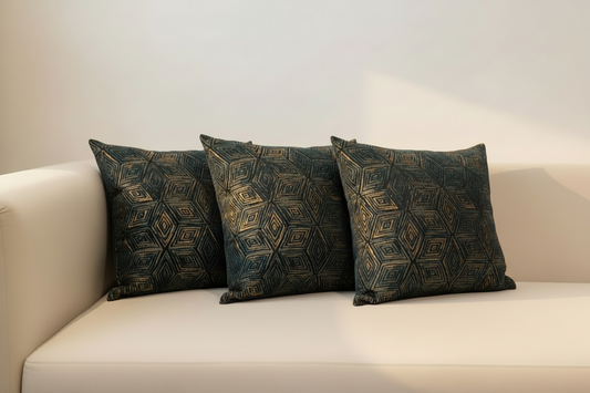 Arro Green Cushion Livara Interiors