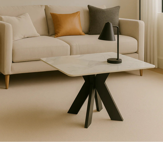 BK-Milan Ceramic Top Lamp Table