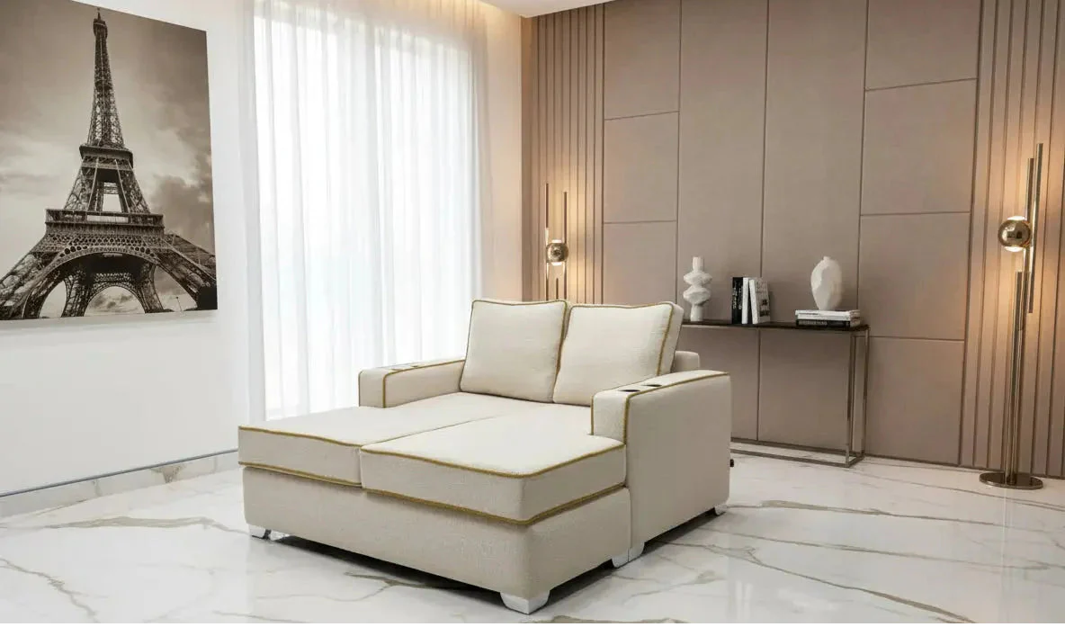 Boucle Fabric Sofas-1