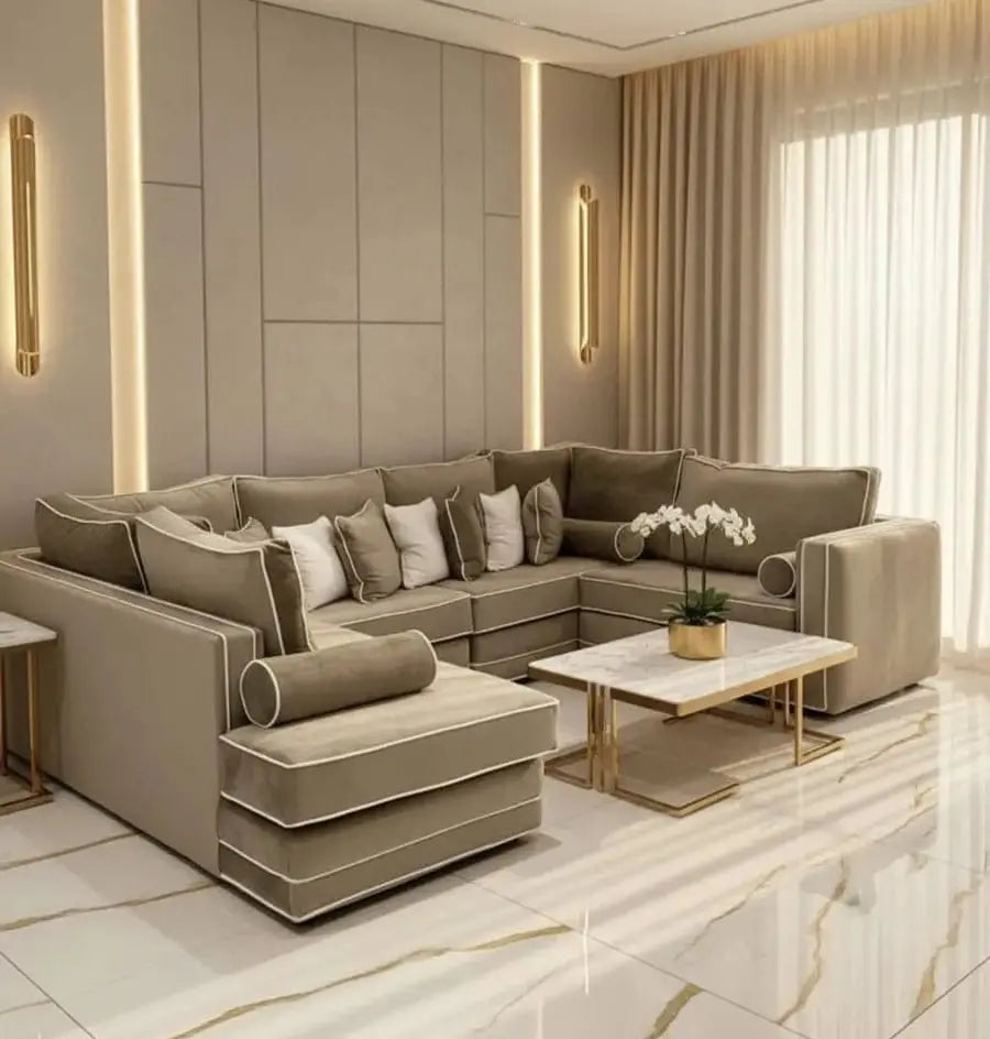 U Shape Sofa Suite Livara Interiors