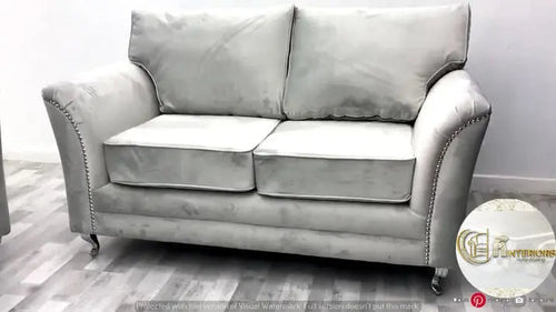 Abbey Velvet Sofa Range – Bespoke Contemporary Comfort