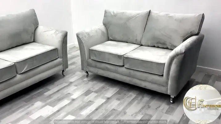 Abbey Velvet Sofa Range – Bespoke Contemporary Comfort