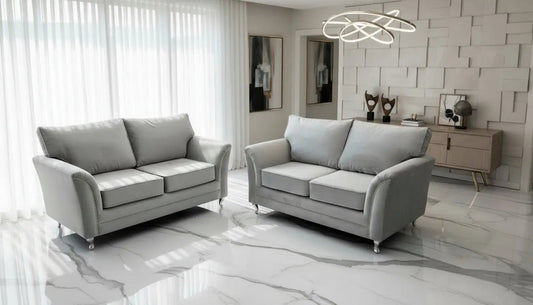 Abbey Velvet Sofa Range – Bespoke Contemporary Comfort