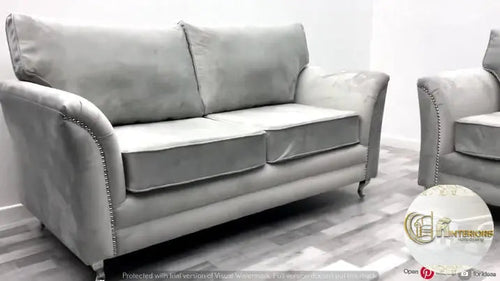 Abbey Velvet Sofa Range – Bespoke Contemporary Comfort