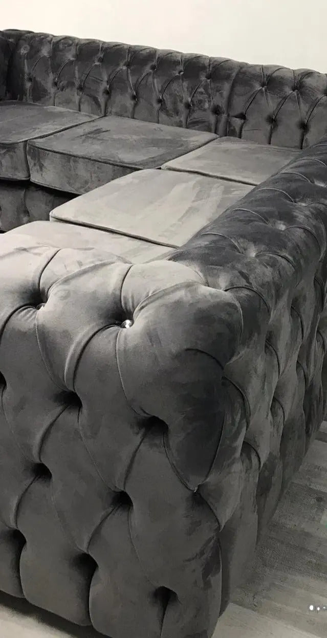 Knightsbridge Velvet Sofa Range – Bespoke Contemporary Luxury