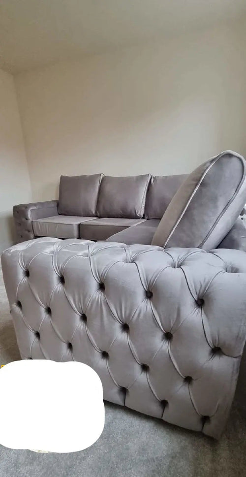 Ashton Premium French Velvet Sofa Range – Bespoke Luxury