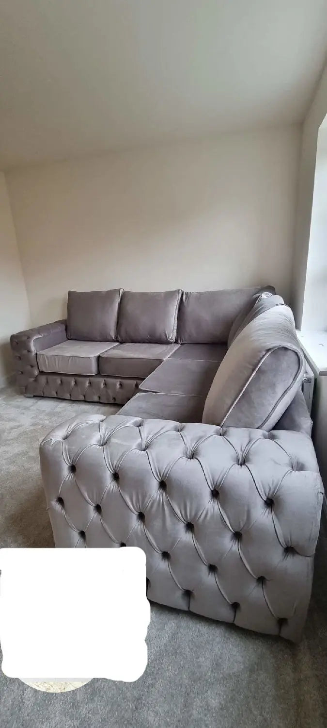 Ashton Premium French Velvet Sofa Range – Bespoke Luxury