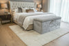 Glitter Ottoman Blanket Box