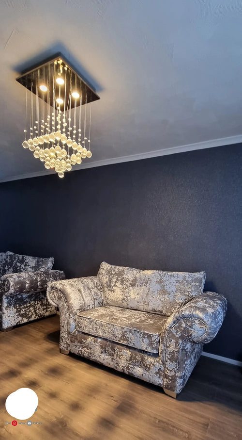 Chelsea Crushed Velvet Sofa Range – Bespoke Luxury