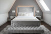 Onyx Crushed Velvet Bed Frame