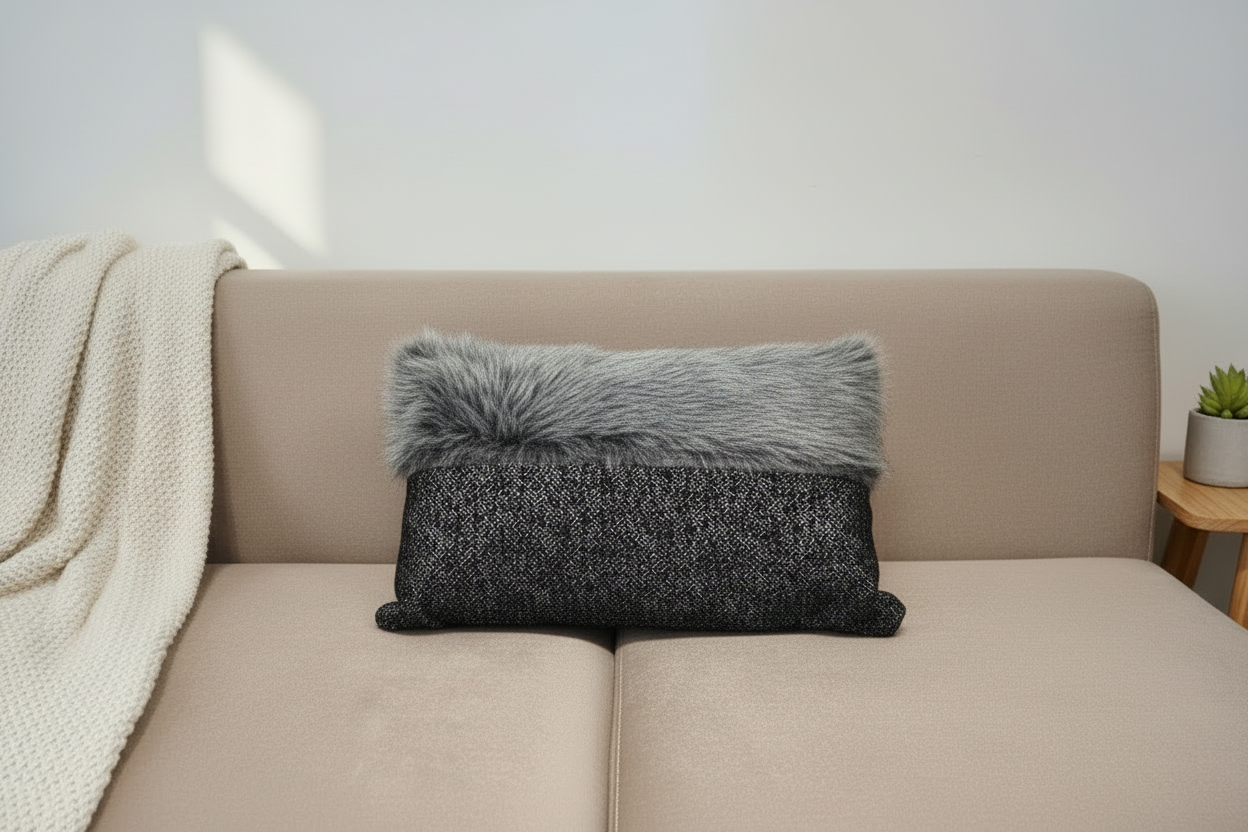 Tony Montana Fur Cushion F I L