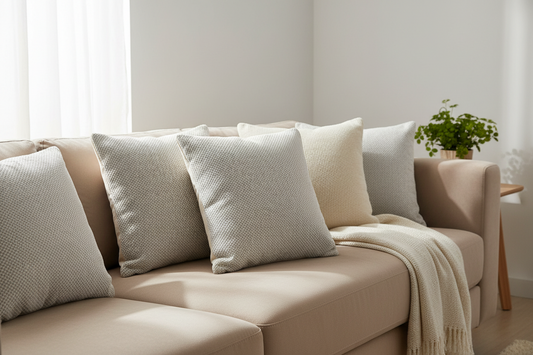 Karze Plain Cushion Livara Interiors