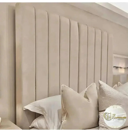 Louisiana Plush Velvet Panel Bed – Bespoke Handcrafted Bedstead (Made in the UK)
