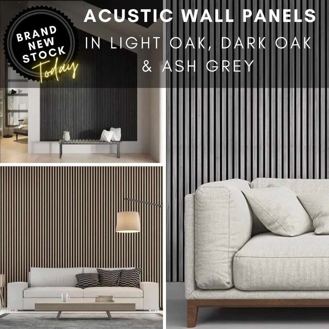 WPC Wood Effect Slatted Wall Panels
