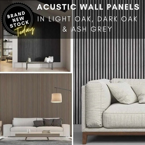 WPC Wood Effect Slatted Wall Panels