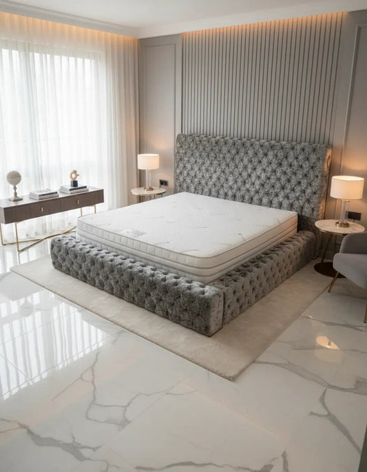 Park Lane Crushed Velvet Bed Frame