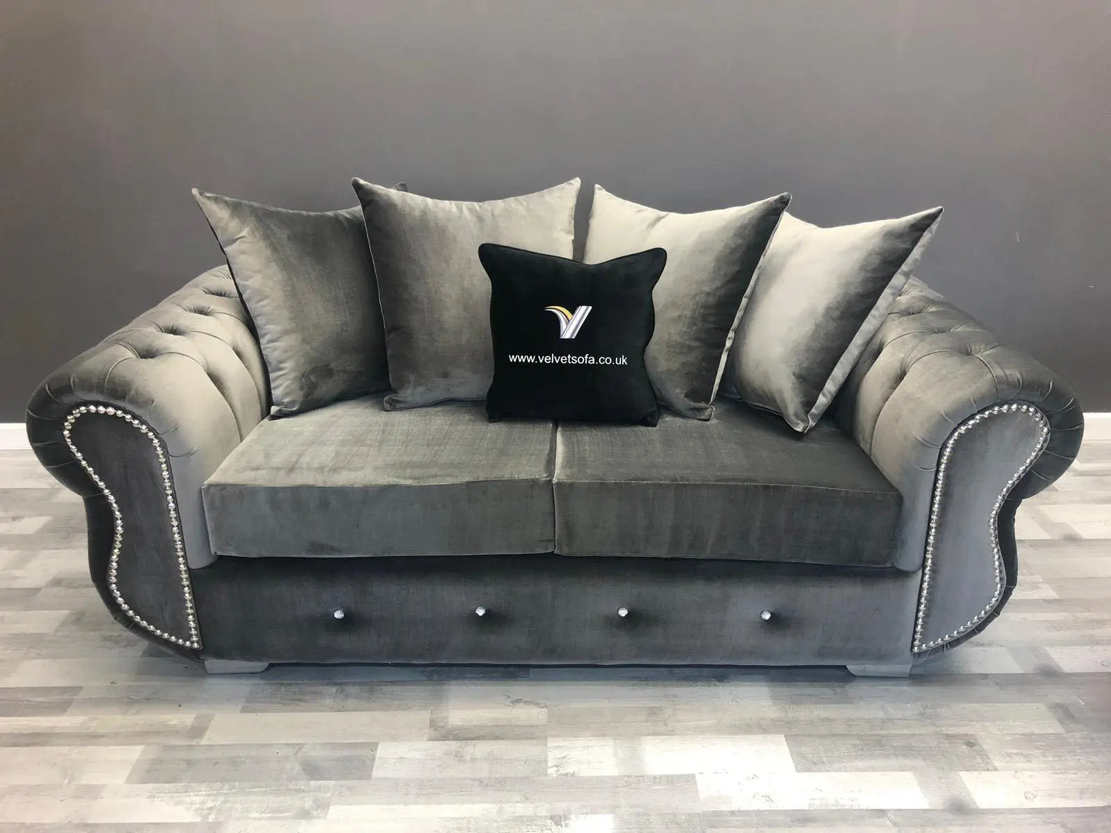 Rino French Velvet Sofa Range – Bespoke Luxury