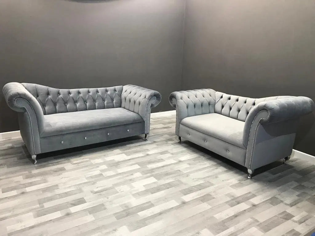 Raphael French Velvet Sofa Range – Timeless Elegance