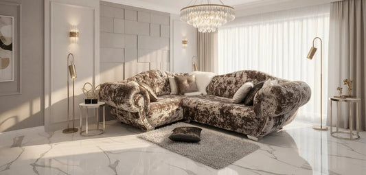 Fabrage Crushed Velvet Sofa Range