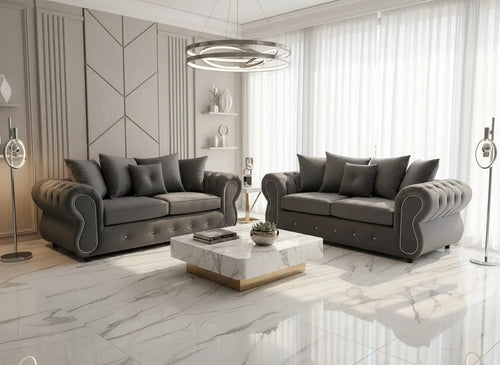 Rino French Velvet Sofa Range – Bespoke Luxury