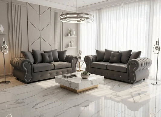 Rino French Velvet Sofa Range – Bespoke Luxury