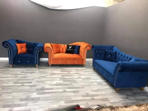 Raphael French Velvet Sofa Range – Timeless Elegance