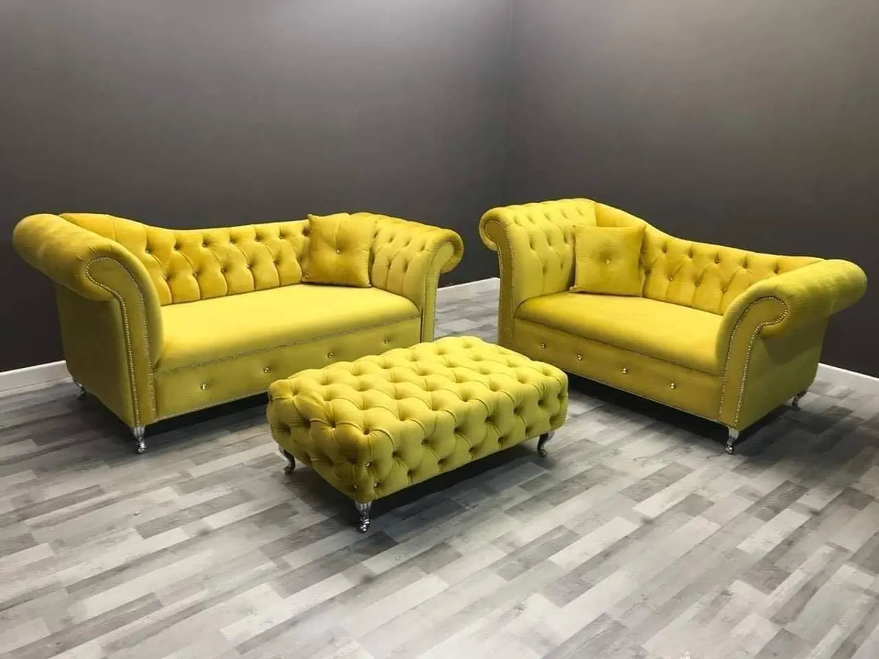 Raphael French Velvet Sofa Range – Timeless Elegance