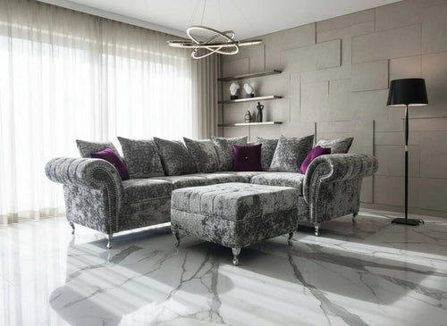 Balmein Exclusive Crushed Velvet Sofa Range