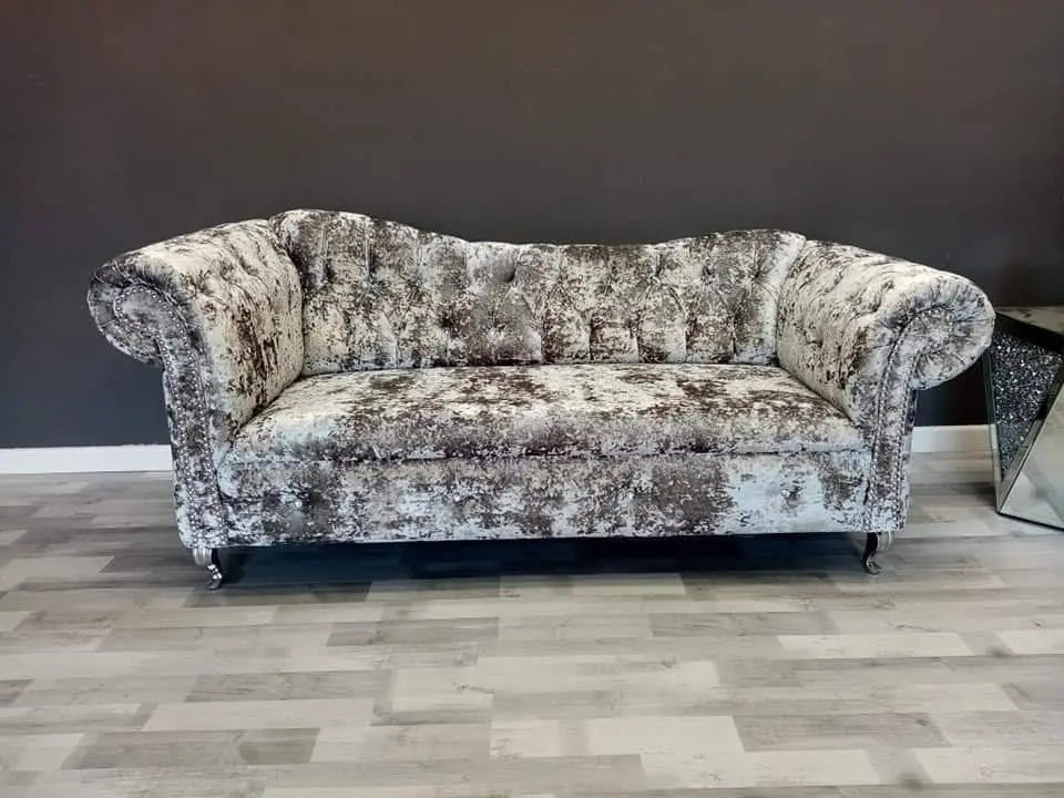 Raphael Crushed Velvet Sofa Range – Bespoke Luxury