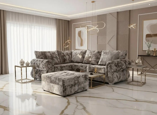Rino Velvet Sofa Range – Bespoke Luxury