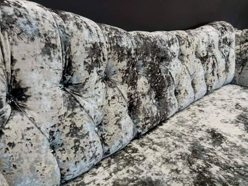 Raphael Crushed Velvet Sofa Range – Bespoke Luxury
