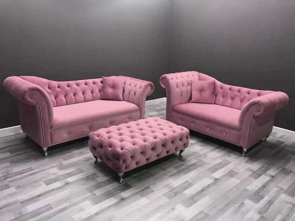 Raphael French Velvet Sofa Range – Timeless Elegance