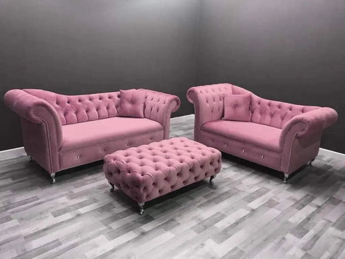Raphael French Velvet Sofa Range – Timeless Elegance
