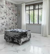 Square Lustro Sofa Footstool