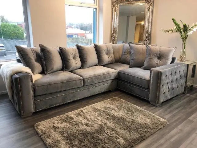 Vogue French Velvet Sofa Range – Bespoke Luxury