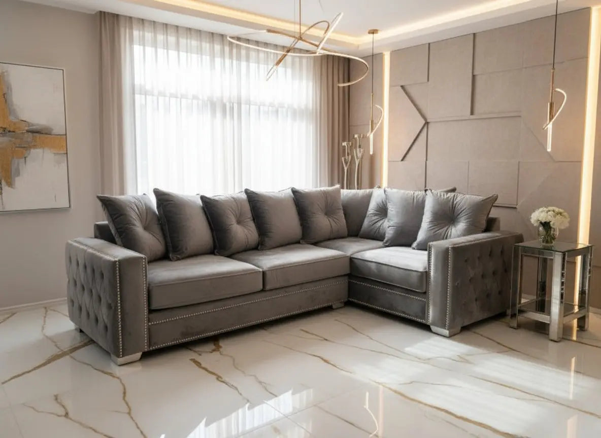 Vogue Velvet Sofa Range – Bespoke Luxury