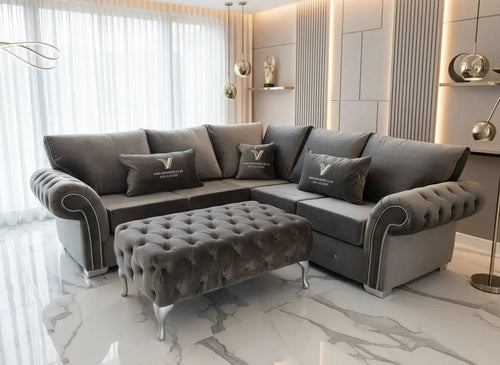 Chelsea Premium French Velvet Sofa Range – Bespoke Luxury