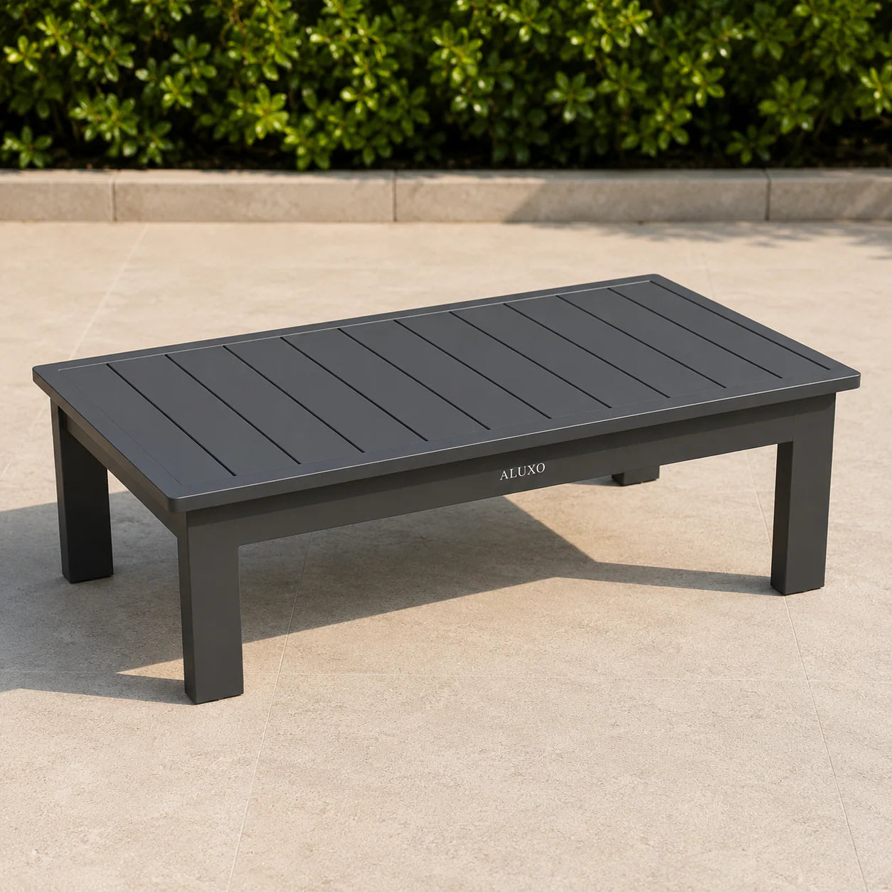 ALUXO® Ares Outdoor Lounge Set - Onyx - 5 Seater Livara Interiors