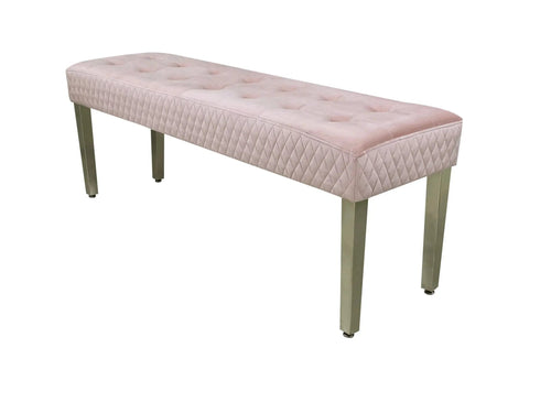 Majestic Upholstered Bench – 140 cm, Available in Multiple Colours