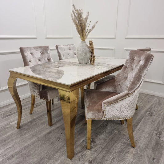 Bentley Gold Dining Chair / Now On Sale