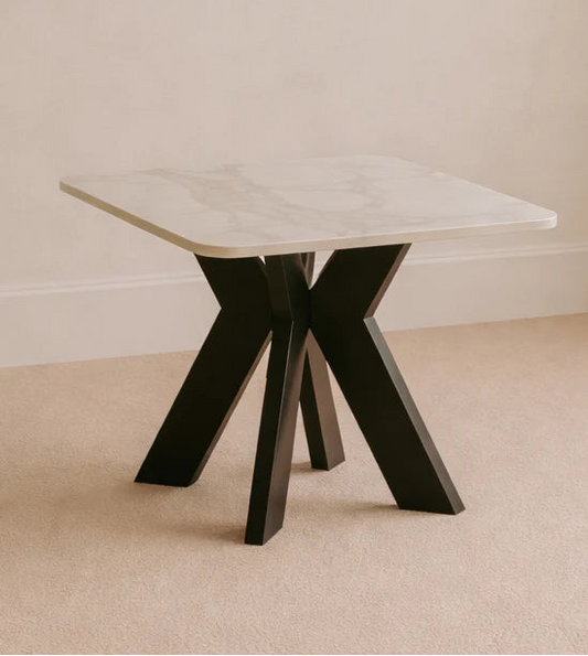 BK-Milan Ceramic Top Lamp Table