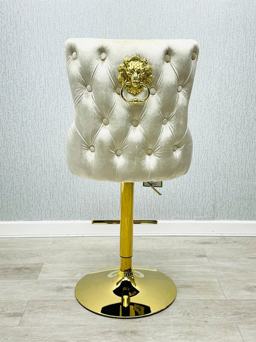 Victoria Barstool Lion Knocker