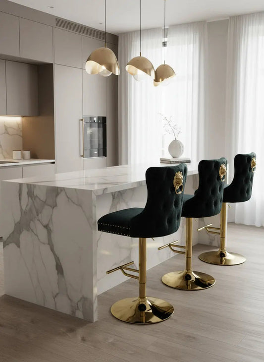 Victoria Barstool Lion Knocker